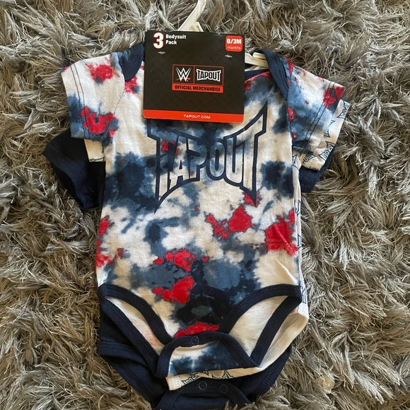 Tapout baby boy onesies 3pack size 3 months - Picture 1 of 1